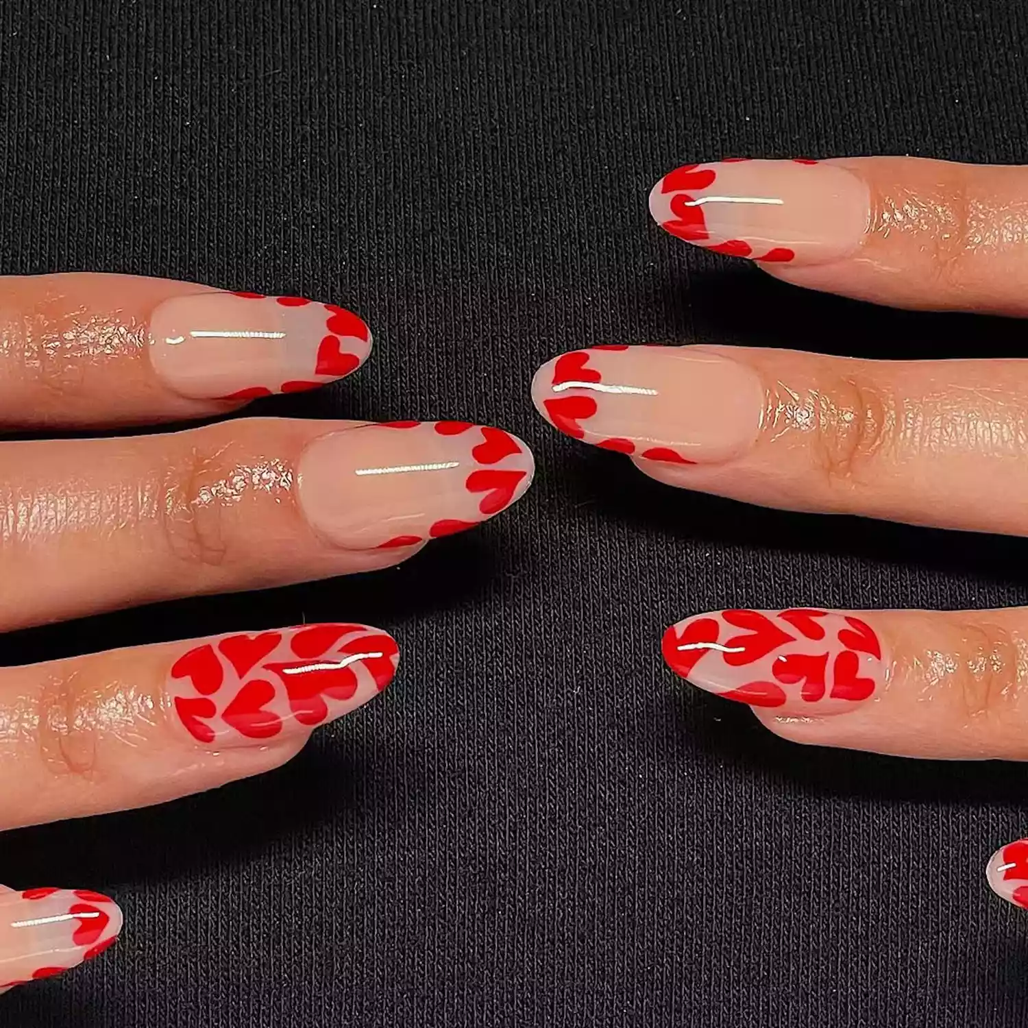 Red manicure for Valentine's Day 2025: ideas, designs, and photos