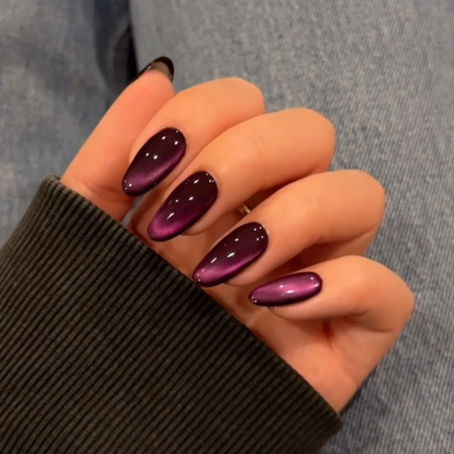 Eggplant Nail Polish — Fall 2025 Trend: 10 Most Stylish and Fashionable Ideas