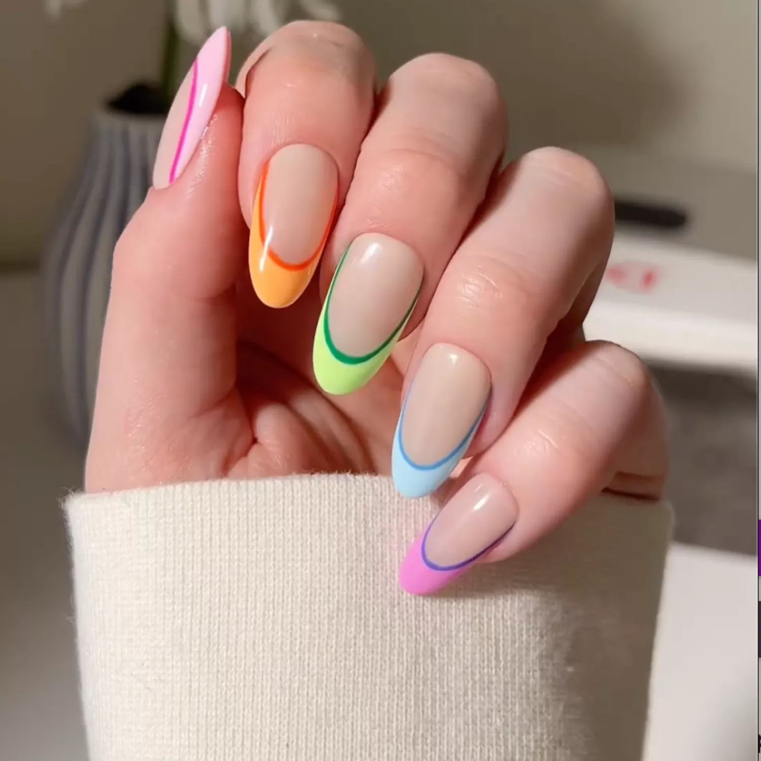 Французский маникюр - фото | Nails, Nail art, Beauty