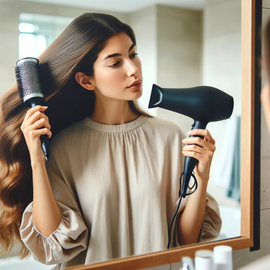 Coafarea parului cu uscator de par si brushing acasa: instructiuni pas cu pas