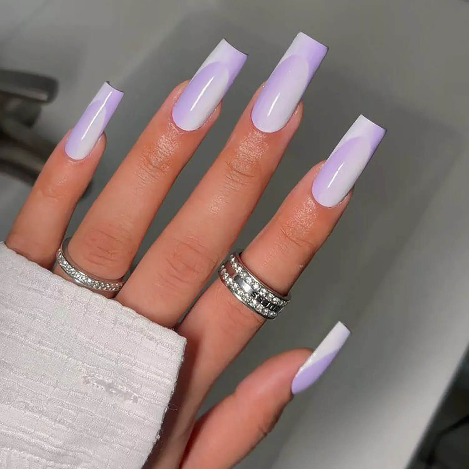 Trendy French Manicure on Square Nails 2026: New Designs, Ideas, Photos