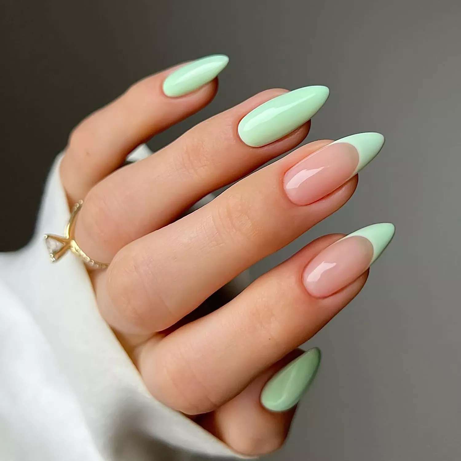 Mint manicure — the main spring trend: 9 of the most stylish ideas of the season that look expensive