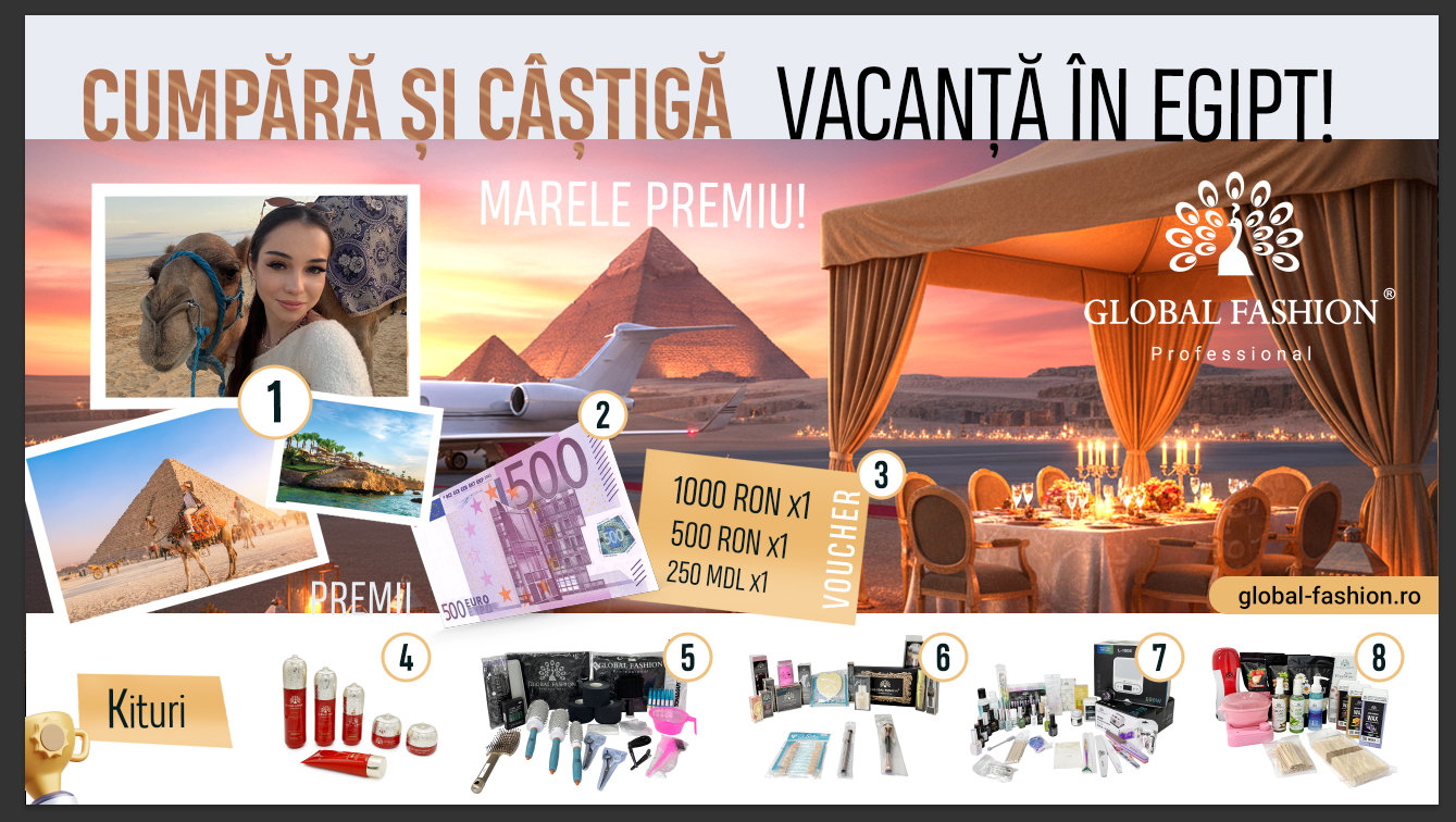 BUY AND WIN A VACATION TO EGYPT!