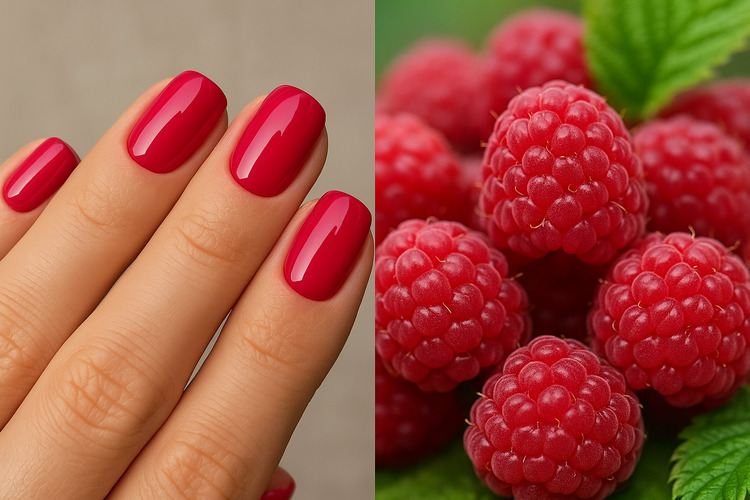 Manichiura in nuante de fructe de padure sau berry nails. Modele de unghii trendy care vor exploda in 2025