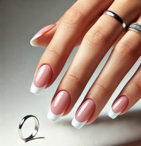 The secret to the perfect French manicure with Magic-Extension 3-in-1 gel