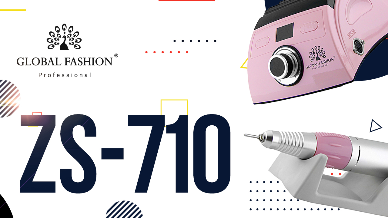 Pila electrica pentru manichiura si pedichiura ZS-710: prezentare generala