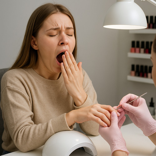 Why You Feel Sleepy During a Manicure: Surprising Reasons Unrelated to Fatigue