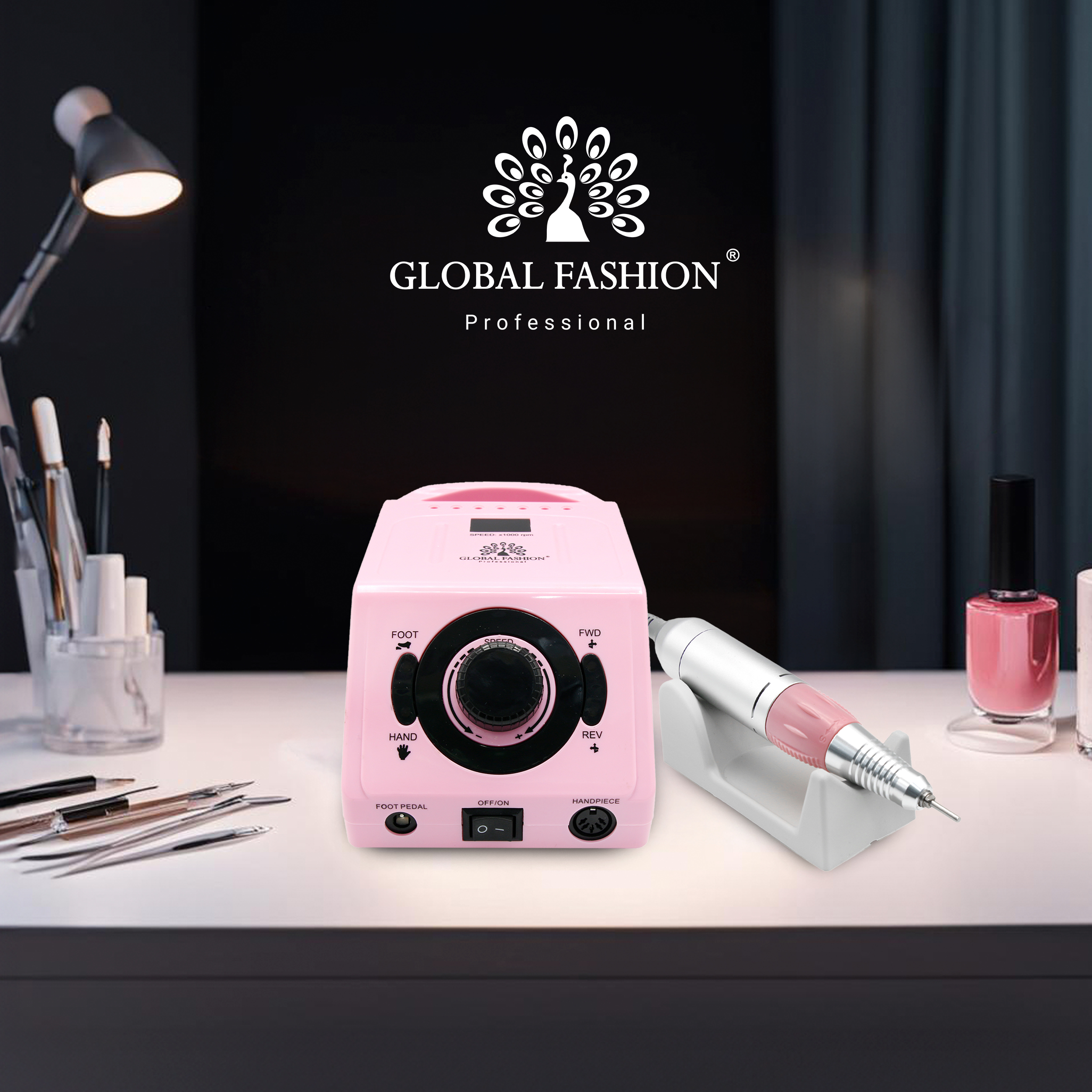 Фрезер для манікюру ZS-716 Global Fashion 65Вт 35000 об/хв - один із найкращих