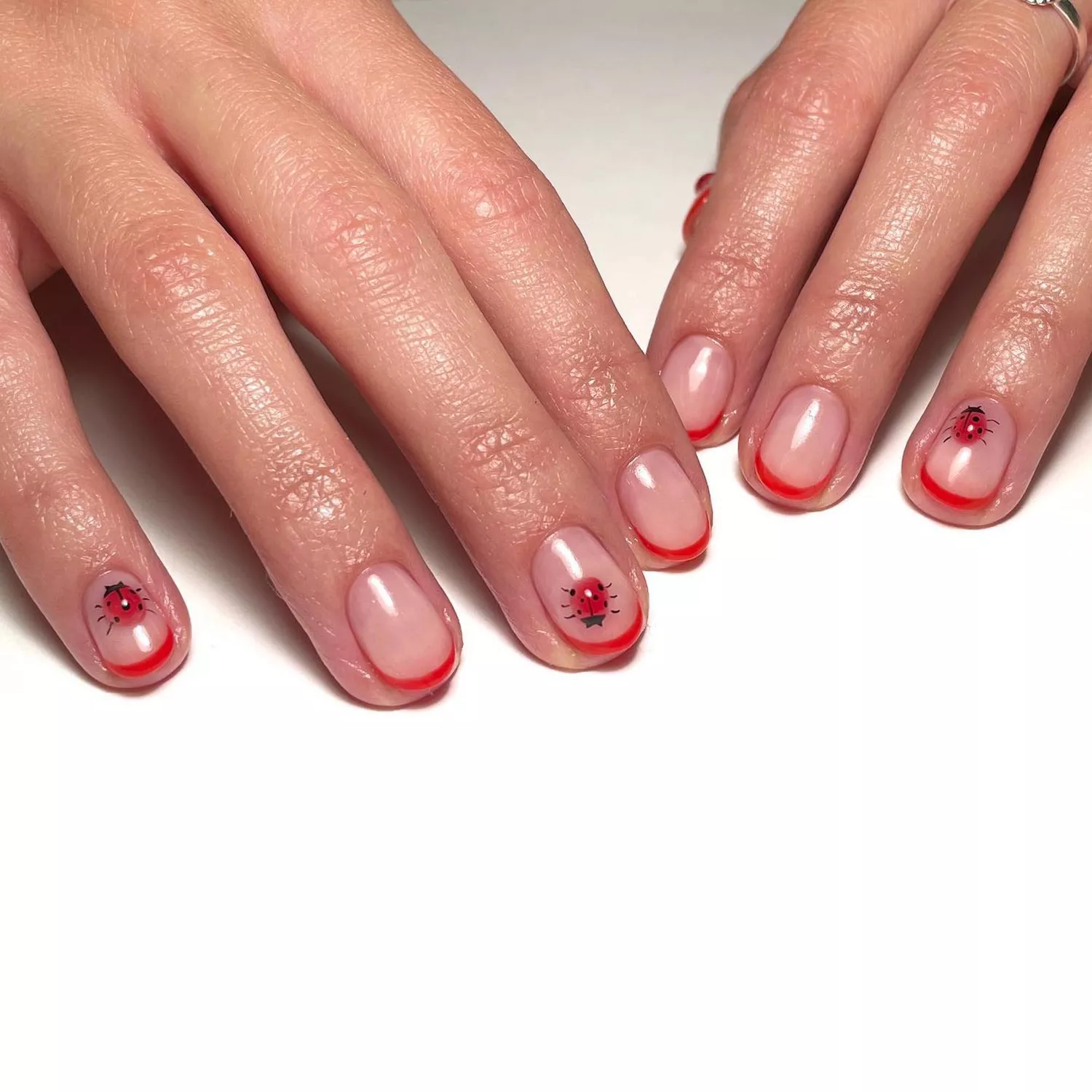 Subtle Colored French: 13 Ideas for an Updated French Manicure That Are Perfect for Summer